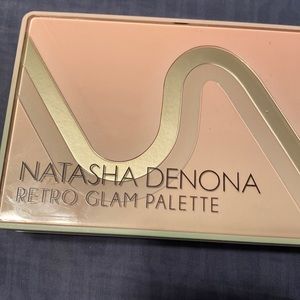 natasha denona retro gram lightly swatched palette